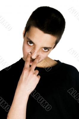 young teenage boy