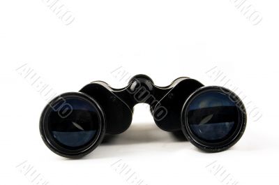 binocular on white background