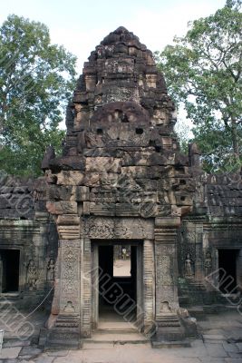Entrance to the temple