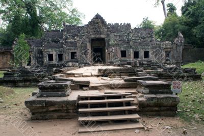 Staircase and entrance