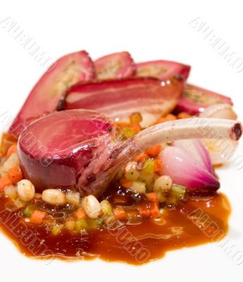 Modern Day Lamb - Cassoulet Style