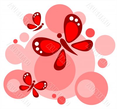 circles and butterflies