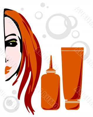 red-haired girl