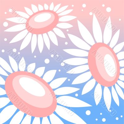 light flowers background