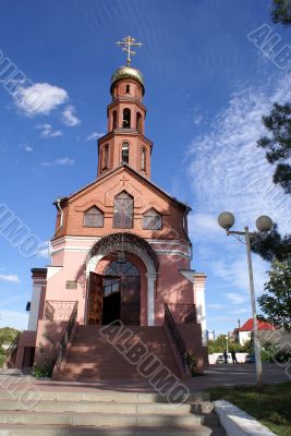 Red brick church