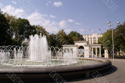 Fountain on the square