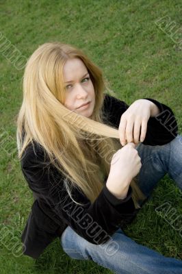 young attractive woman