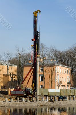 Construction of quay