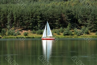 SAILING ON THE BAY