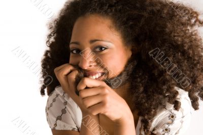 African fresh smile