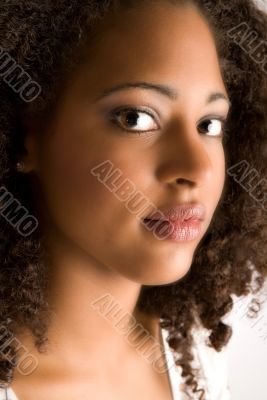 Beautiful soft african portrait