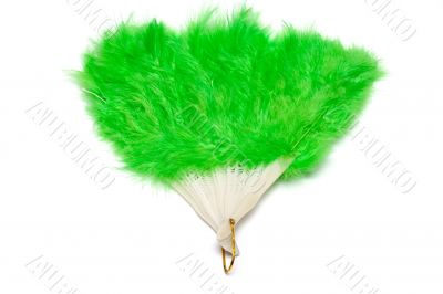Green fan