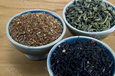 three kinds of tea
