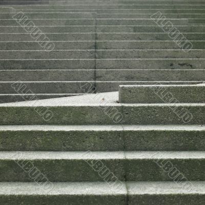 concrete steps