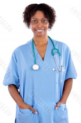 African american woman doctor