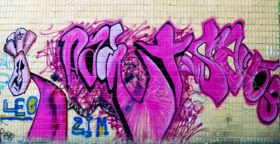 graffity on the wall