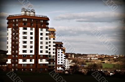 Row of Tower Blocks