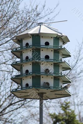 Multi-level Birdhouse