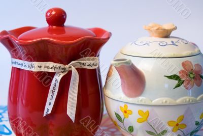 Candle and Teapot