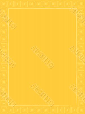 Frame with yellow square