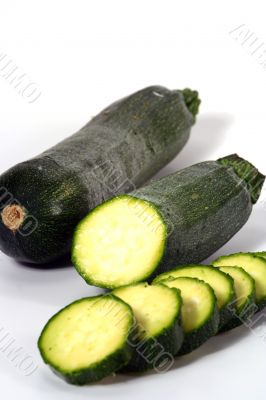 Marrow isolated in white background