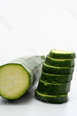 Marrow isolated in white background