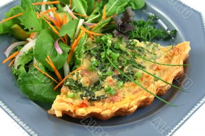 Quiche And Salad