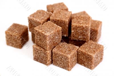 pieces of brown sugar
