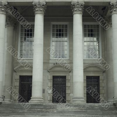 old building entrance