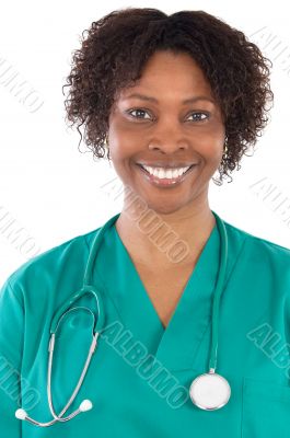African american woman doctor