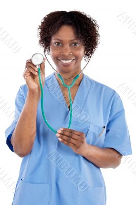 African american woman doctor
