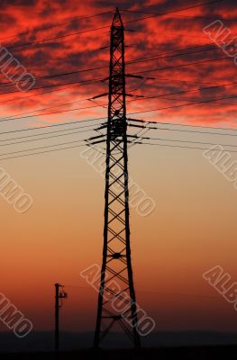 Power Pole at Morning