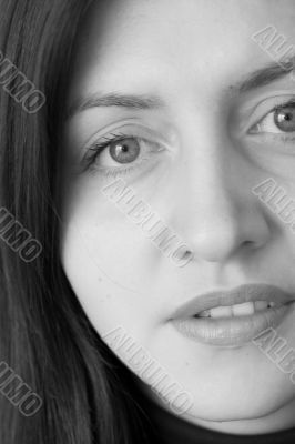 face close up