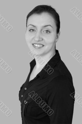 Smiling woman