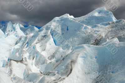 The Perito Moreno Glacier in Patagonia, Argentina.