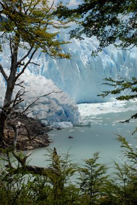 The Perito Moreno Glacier in Patagonia, Argentina.