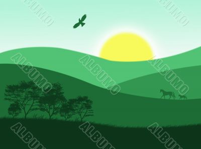 Country landscape