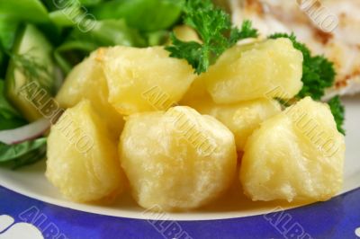 Crisp Baked Potatoes