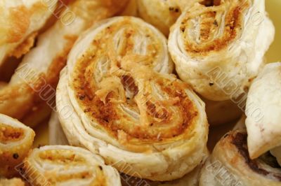 Pesto And Parmesan Pastries