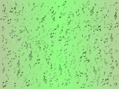 green music background