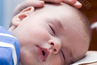 Newborn sleeping