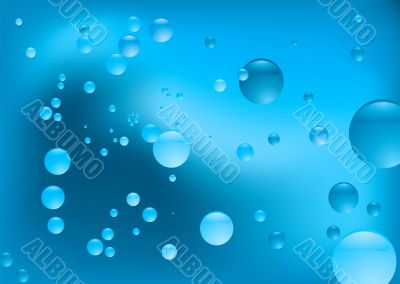 bubble blur water
