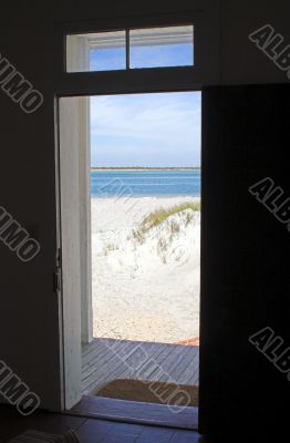 Beach House Doorway