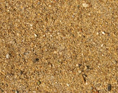 Sea sand.