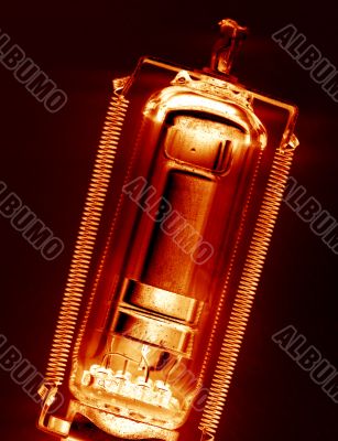 Old radio valve.