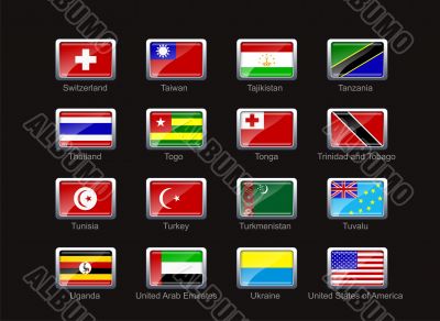 Flag icon set  - part 11