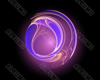 Round logo shape