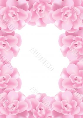 Flowers frame