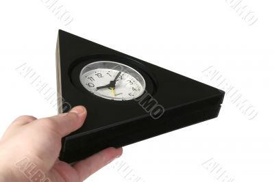 The triangular clock