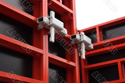 Modular formwork.